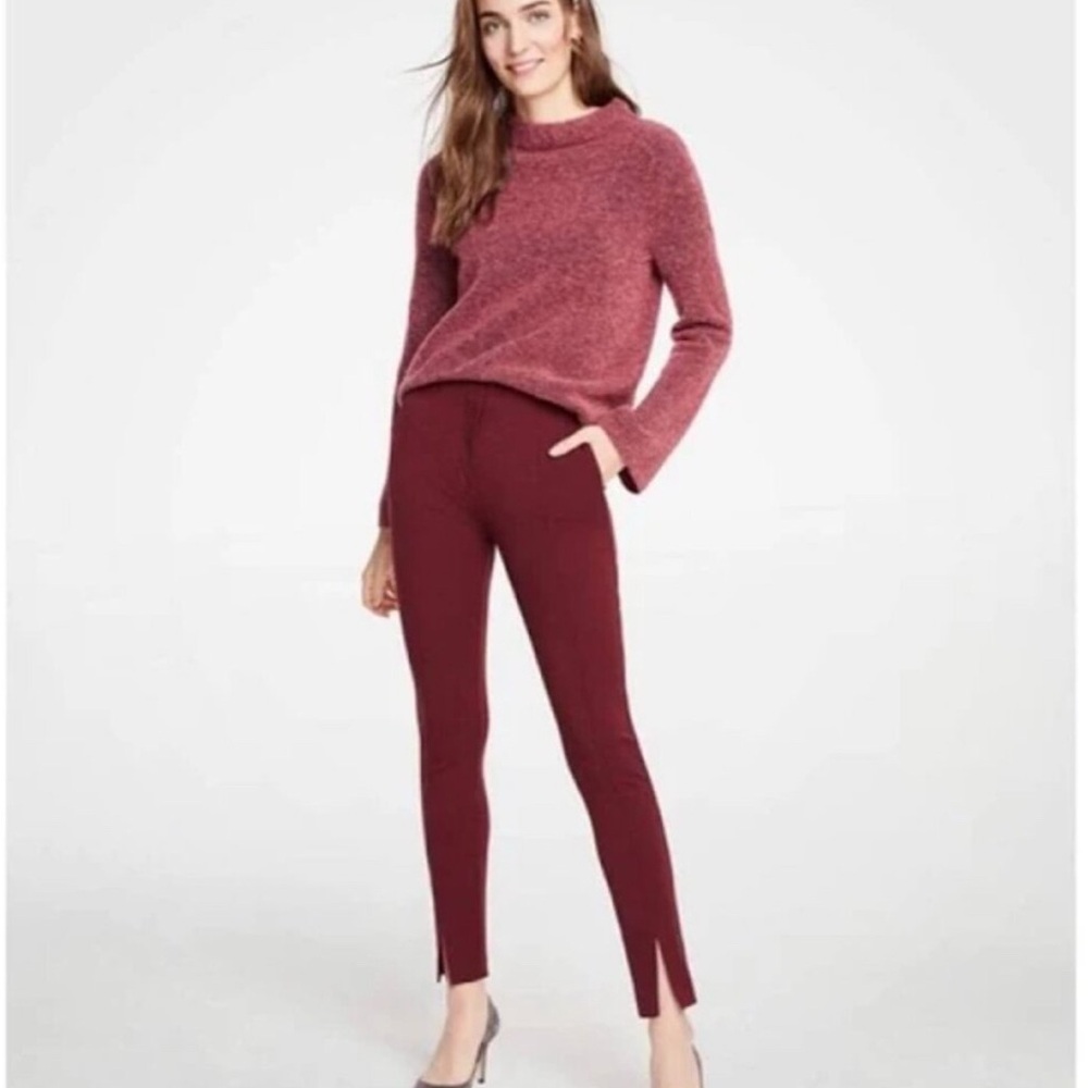 Ann Taylor High Waist Bi-Stretch Pants